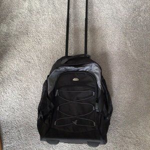 Samsonite - Black Wheeled Backpack